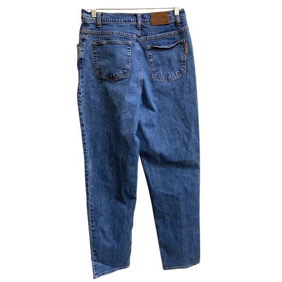 Coldwater Creek Jeans Size 8 33x31 Blue Medium Wash High Rise Straight Leg - Picture 5 of 10